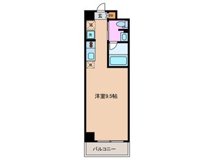 カ－サ－リック同心の物件間取画像